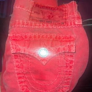 I have some true religion jeans for sale only been worn one time , great conditi
